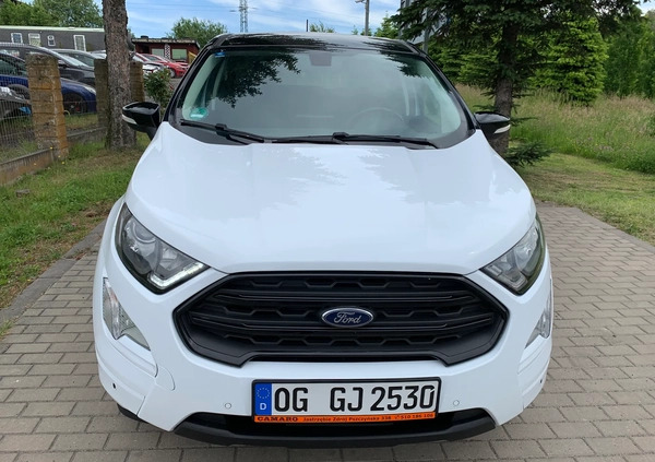 Ford EcoSport cena 62500 przebieg: 64000, rok produkcji 2018 z Dobrzany małe 277